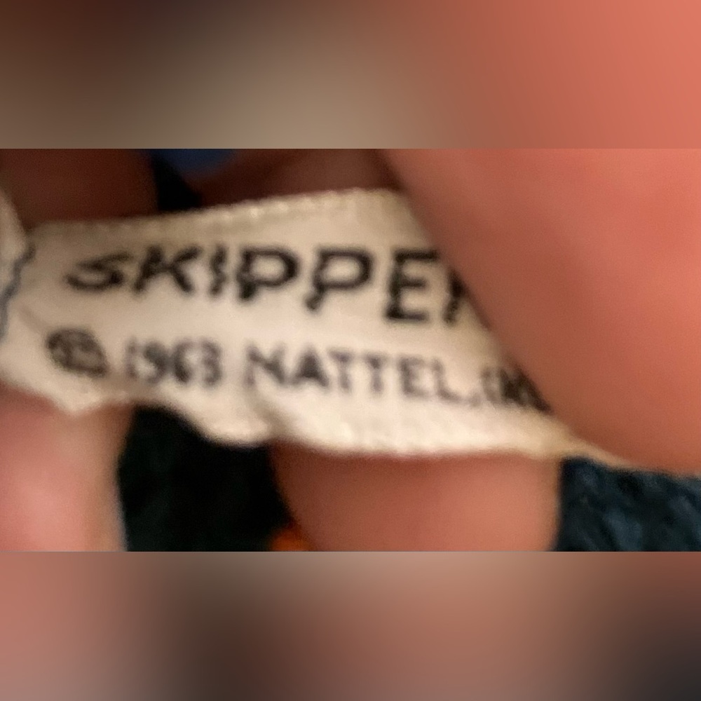 Skipper and skooter Mattel doll carrying case vintage 1963 - Picture 9 of 16
